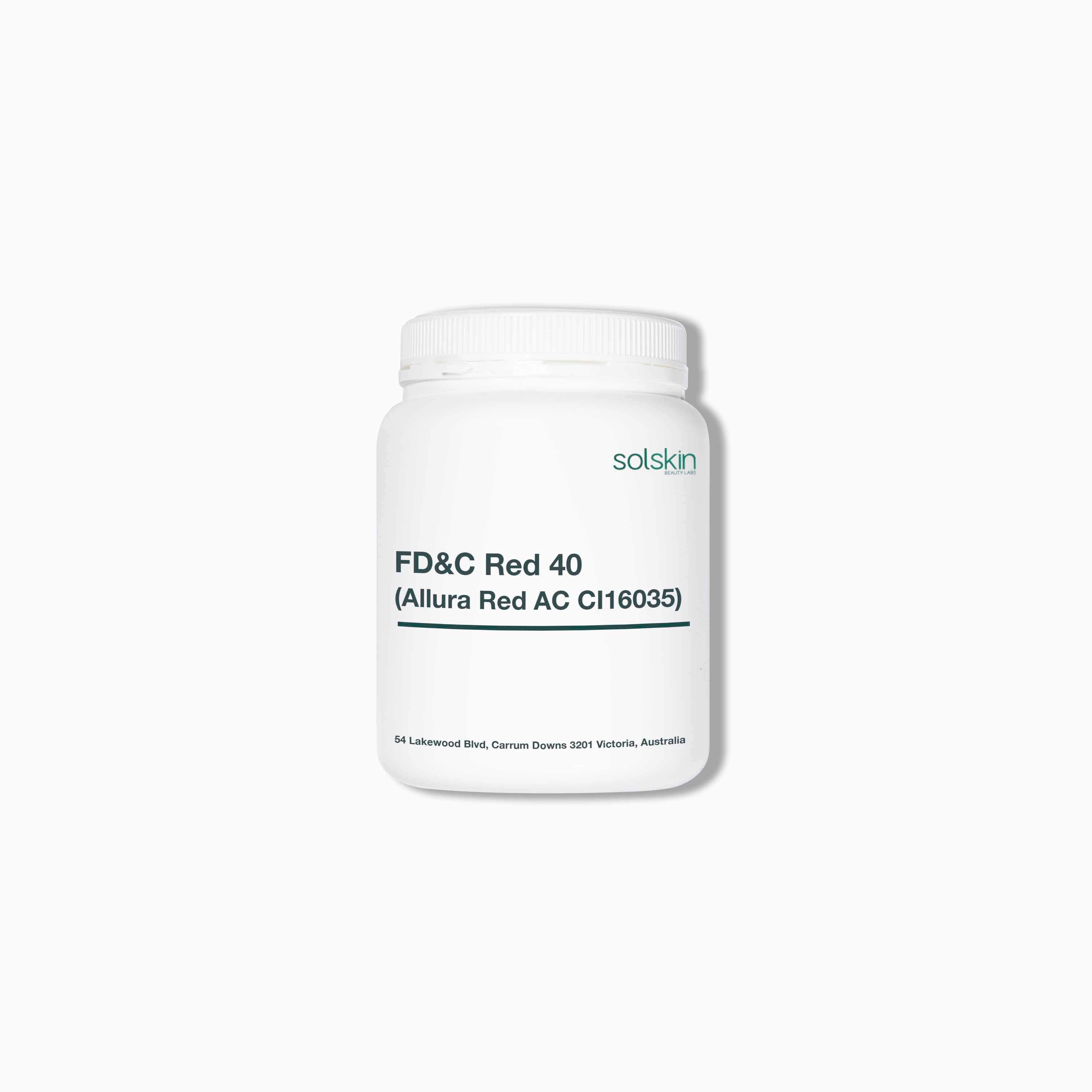 FD&C Red 40 (Allura Red AC CI16035)