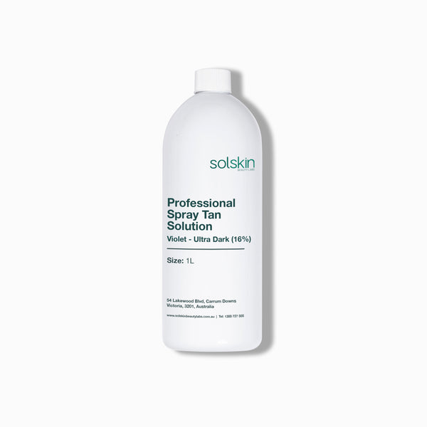 Professional Spray Tan Solution - Violet - Ultra Dark (16%)