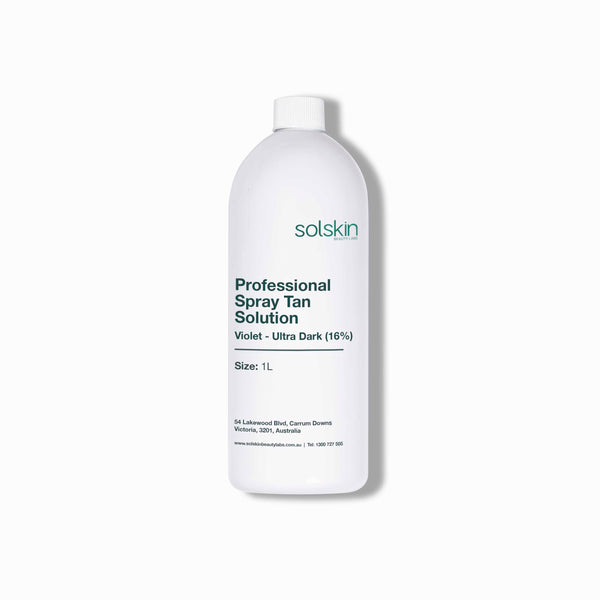 Professional Spray Tan Solution - Violet - Ultra Dark (16%)