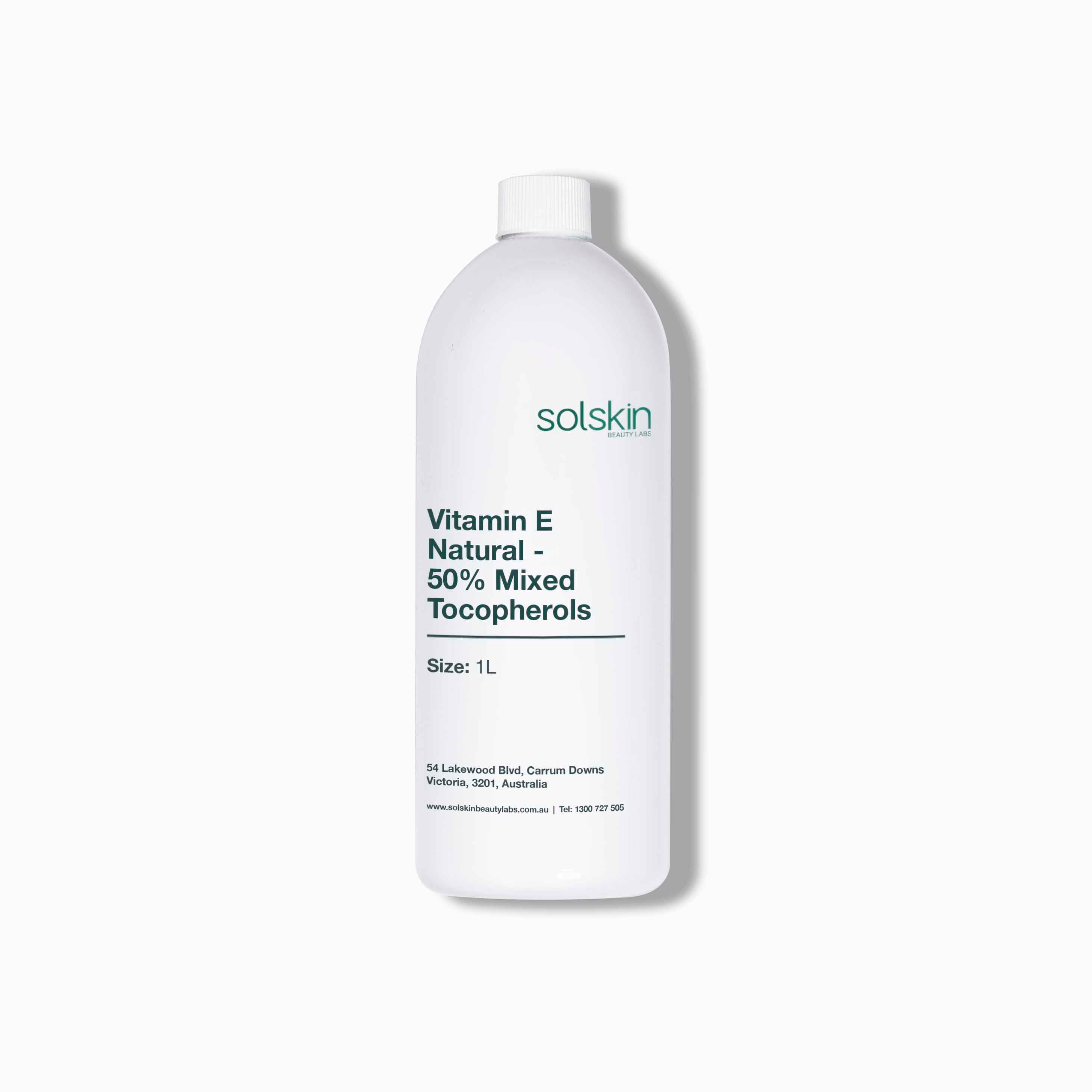 Vitamin E Natural - 50% Mixed Tocopherols